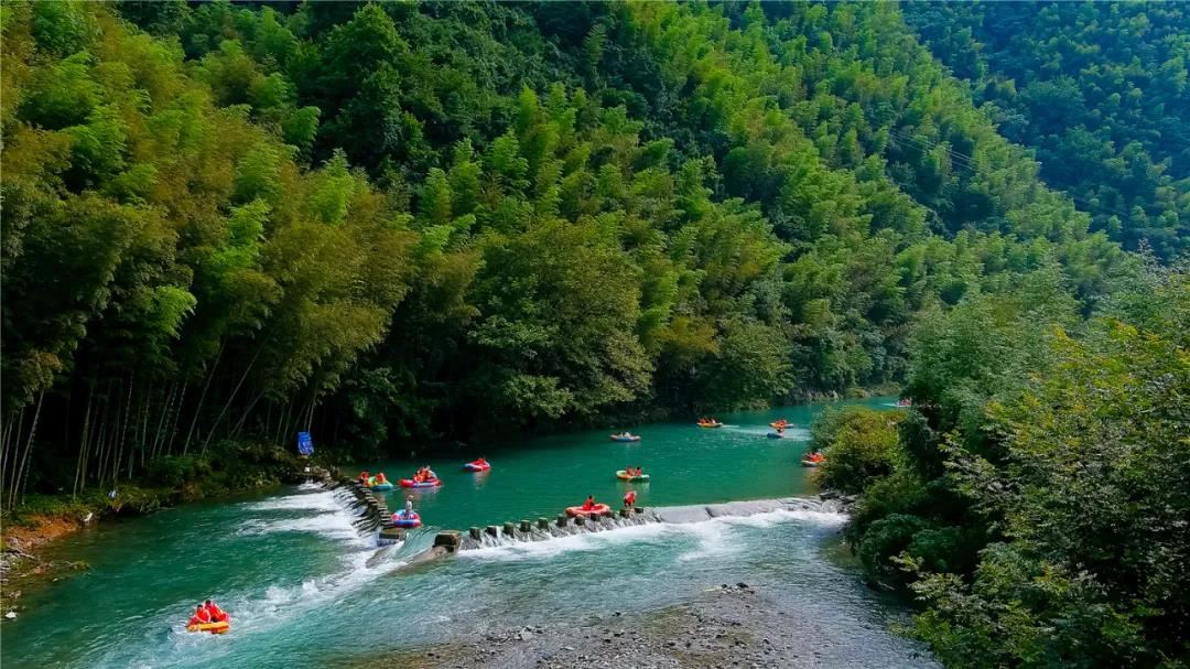 黃山夾溪河漂流